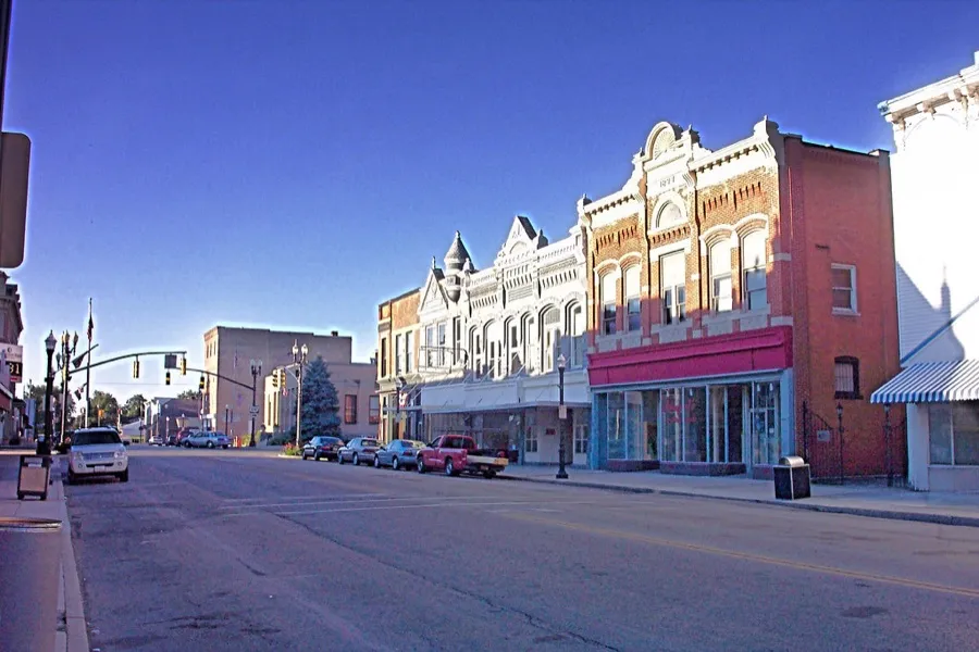 Historic downtown Delaware, Ohio